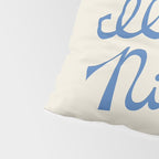 Il dolce far niente Italian - The sweetness of doing nothing Hand Lettering Pillow Sham Gallery Image 4