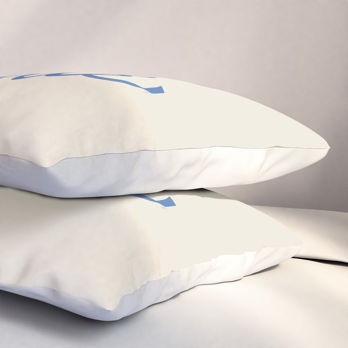 Il dolce far niente Italian - The sweetness of doing nothing Hand Lettering Pillow Sham Gallery Image 3