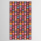 Geo Mod Shapes - Dark Tablecloth Gallery Image 2