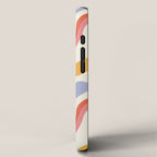 Abstract colorful organic shape art pattern iPhone Case Gallery Image 2