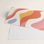 Abstract colorful organic shape art pattern Wrapping Paper Gallery Image 2