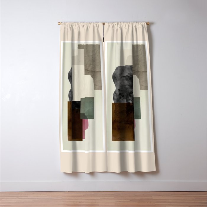 Soft Geometry I Window Curtain Gallery Image 3