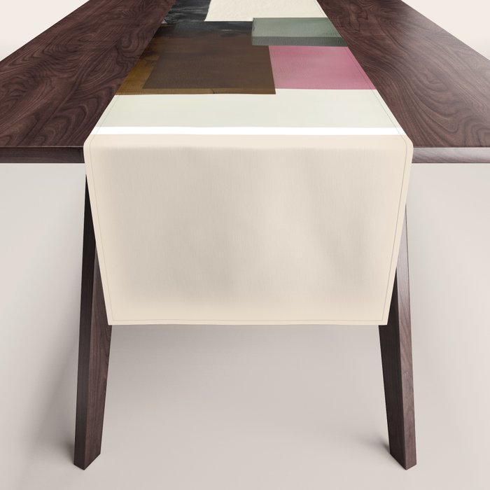 Soft Geometry I Table Runner Gallery Image 1