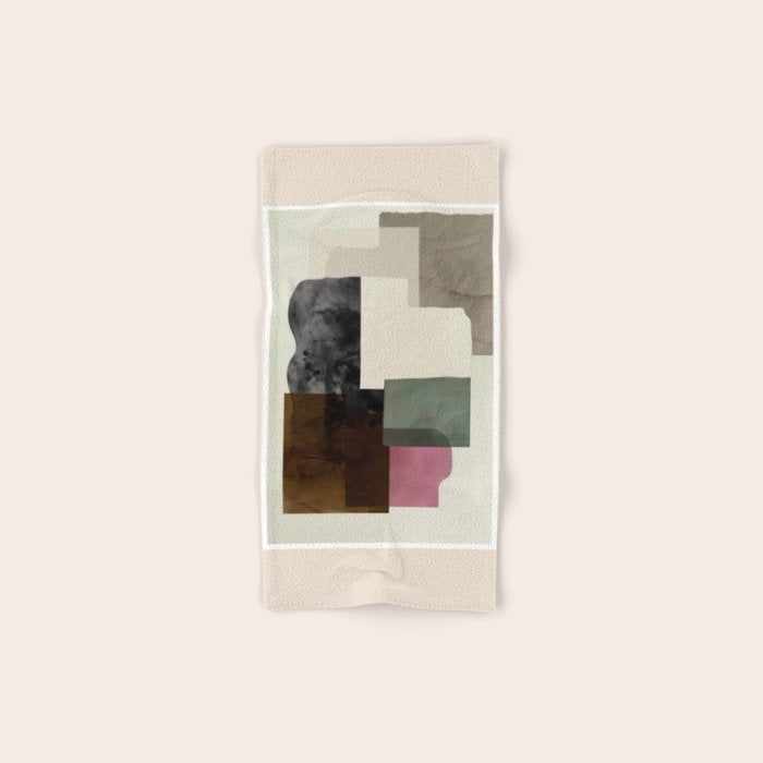 Soft Geometry I Bath Towel Gallery Image 1