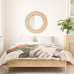 natural beauty-collage 2 Duvet Cover Gallery Image 3