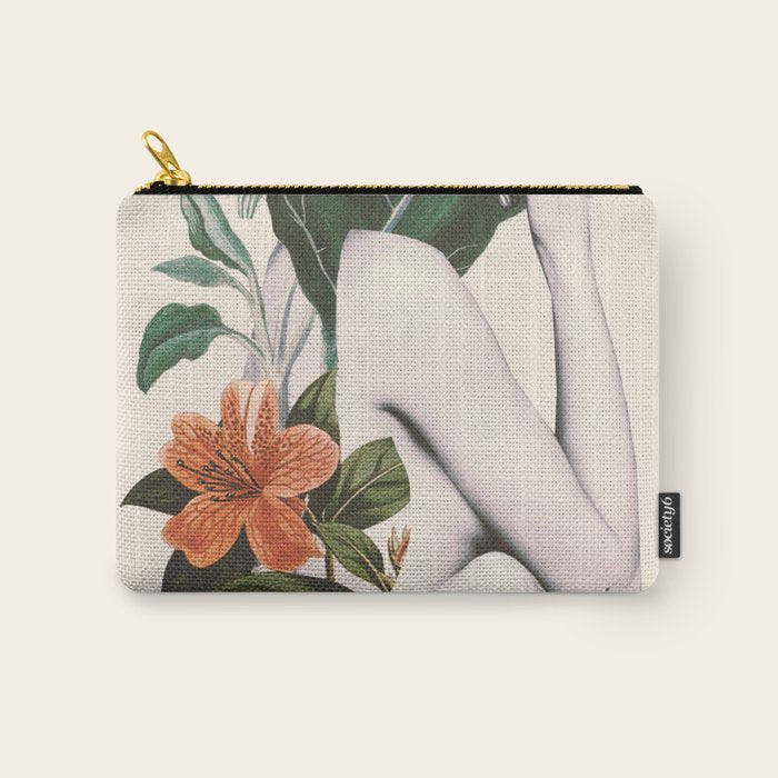 natural beauty-collage 2 Carry All Pouch Gallery Image 1