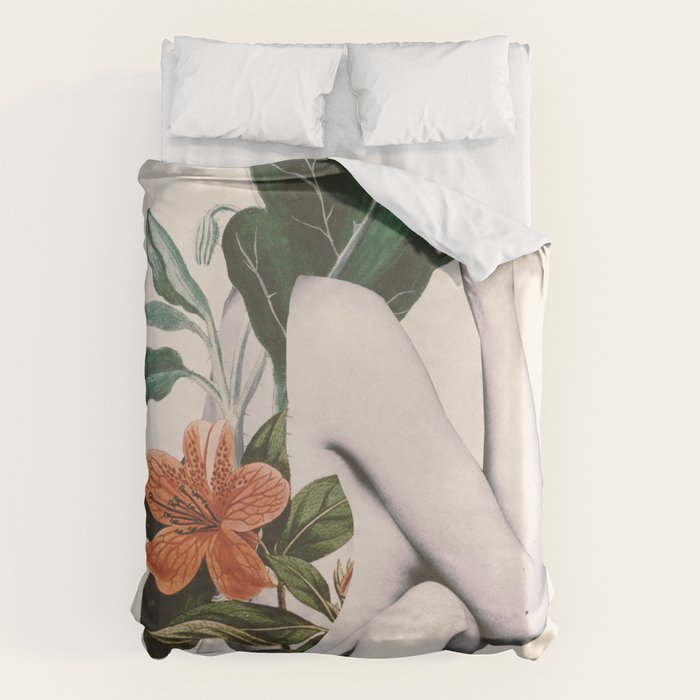 natural beauty-collage 2 Duvet Cover Gallery Image 6