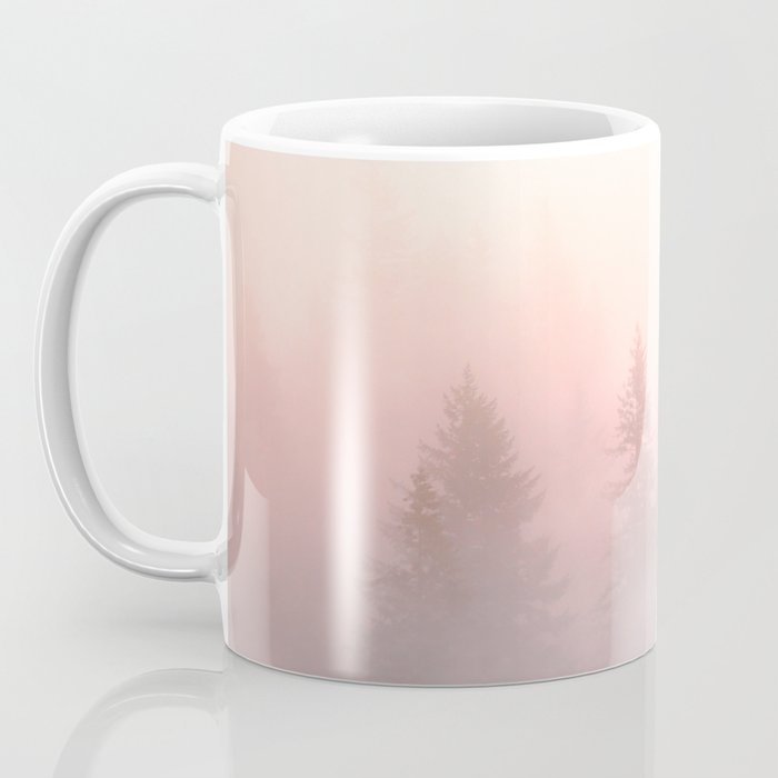 Foggy Forest Adventure - Mountain Woods Wanderlust Coffee Mug Gallery Image 3