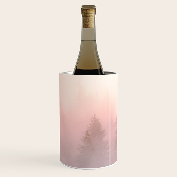 Foggy Forest Adventure - Mountain Woods Wanderlust Wine Chiller Gallery Image 2