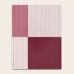 Color Block Line Pattern XVII Notebook Gallery Image 4