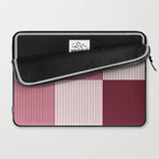 Color Block Line Pattern XVII Laptop Sleeve Gallery Image 2