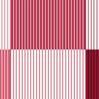 Color Block Line Pattern XVII Coffee Mug Gallery Image 2