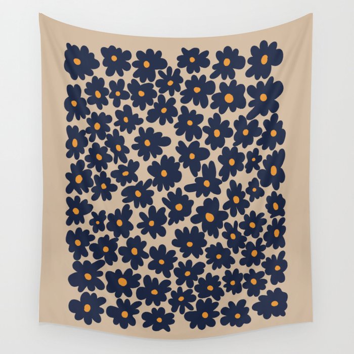 mini floral garden 2  Wall Tapestry Gallery Image 1