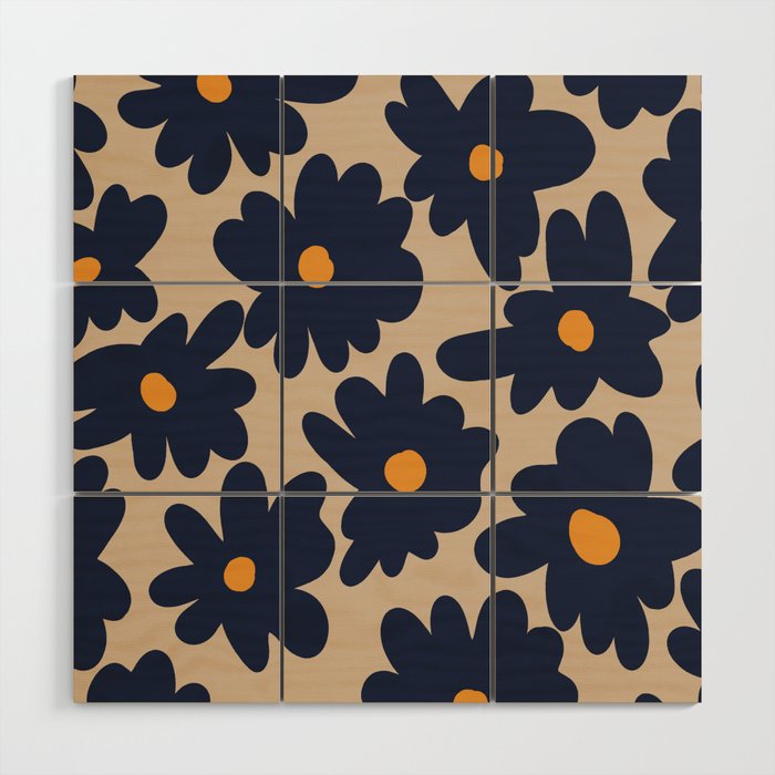mini floral garden 2  Wood Wall Art Gallery Image 1
