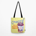 Emo Cancer in Calming Yellow | Zodiac Series Tote Bag Gallery Image 2
