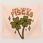 One Lucky Pisces Wall Tapestry Gallery Image 4