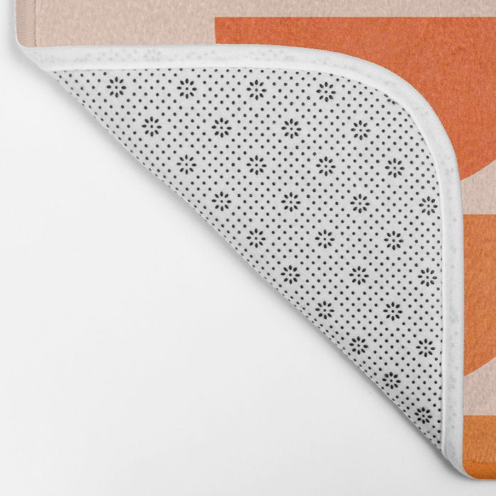 Abstraction_LOVE_SUNSET_Minimalism_001 Bath Mat Gallery Image 2