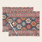 Shirvan Kuba East Caucasus Rug Print Placemat Gallery Image 1