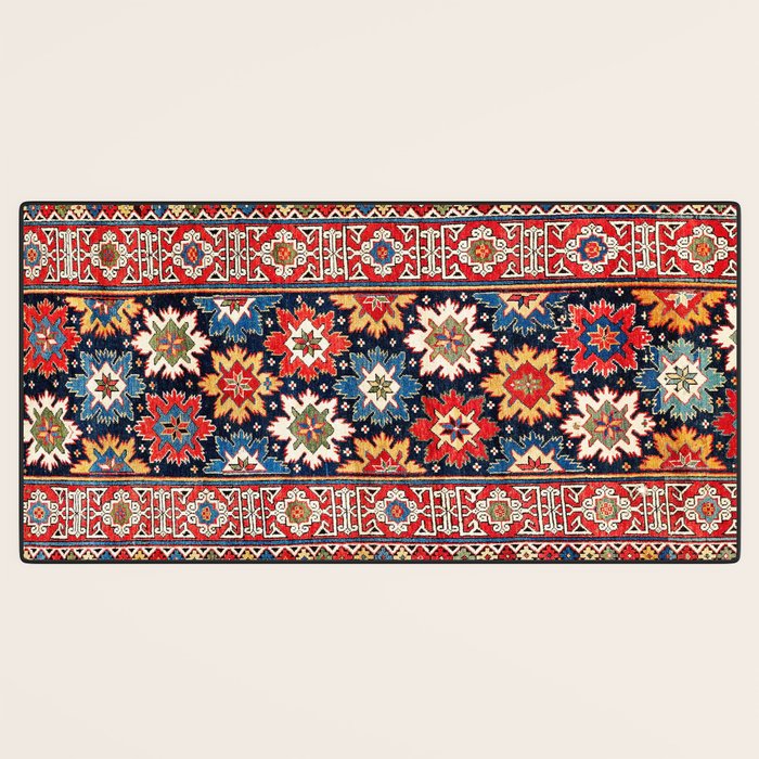 Shirvan Kuba East Caucasus Rug Print Desk Mat Gallery Image 3