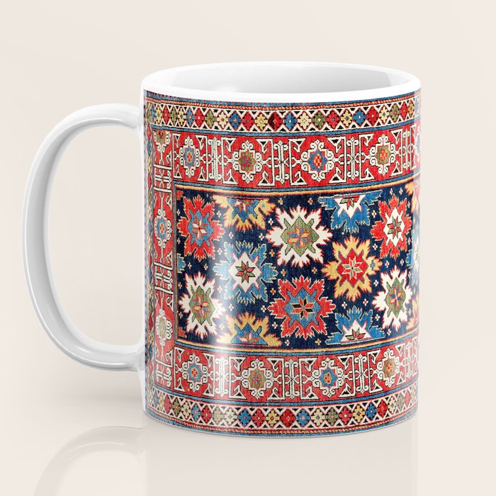 Shirvan Kuba East Caucasus Rug Print Coffee Mug Gallery Image 3