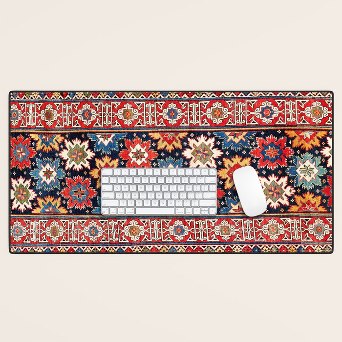 Shirvan Kuba East Caucasus Rug Print Desk Mat Gallery Image 1