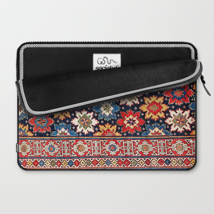 Shirvan Kuba East Caucasus Rug Print Laptop Sleeve Gallery Image 2