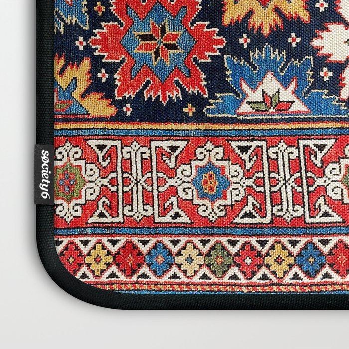 Shirvan Kuba East Caucasus Rug Print Laptop Sleeve Gallery Image 3