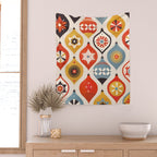 Christmas Tree Decorations Wall Tapestry Gallery Image 2