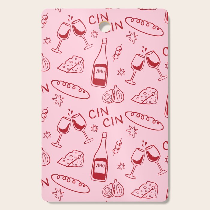 Late Dinner Cutting Board Gallery Image 1