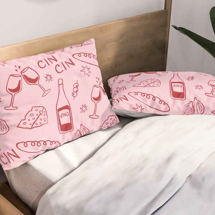 Late Dinner Pillow Sham Gallery Image 2