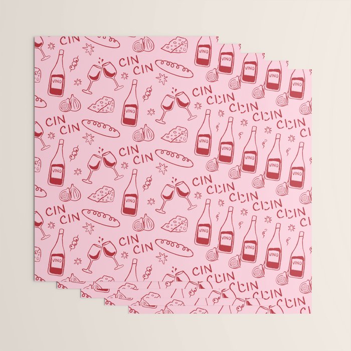 Late Dinner Wrapping Paper Gallery Image 3
