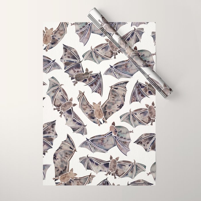 Bat Collection Wrapping Paper Gallery Image 1
