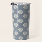 coastal scallop seashells Travel Mug Gallery Image 3