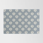 coastal scallop seashells Rug Gallery Image 2