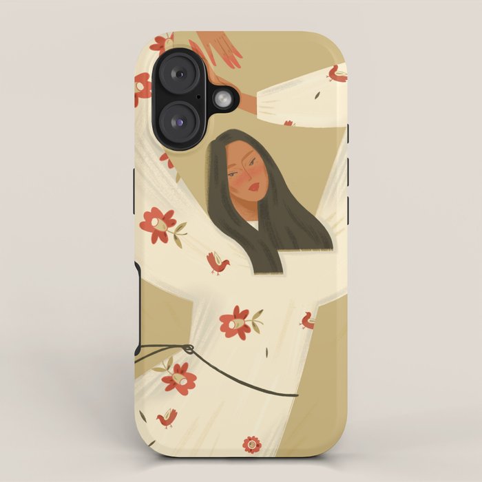  Ukrainian girl iPhone Case Gallery Image 1