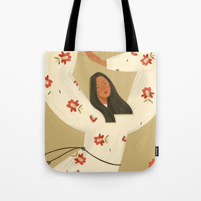 Ukrainian girl Tote Bag Gallery Image 1