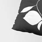 Lemon Tree In Black  Pillow Sham Gallery Image 4