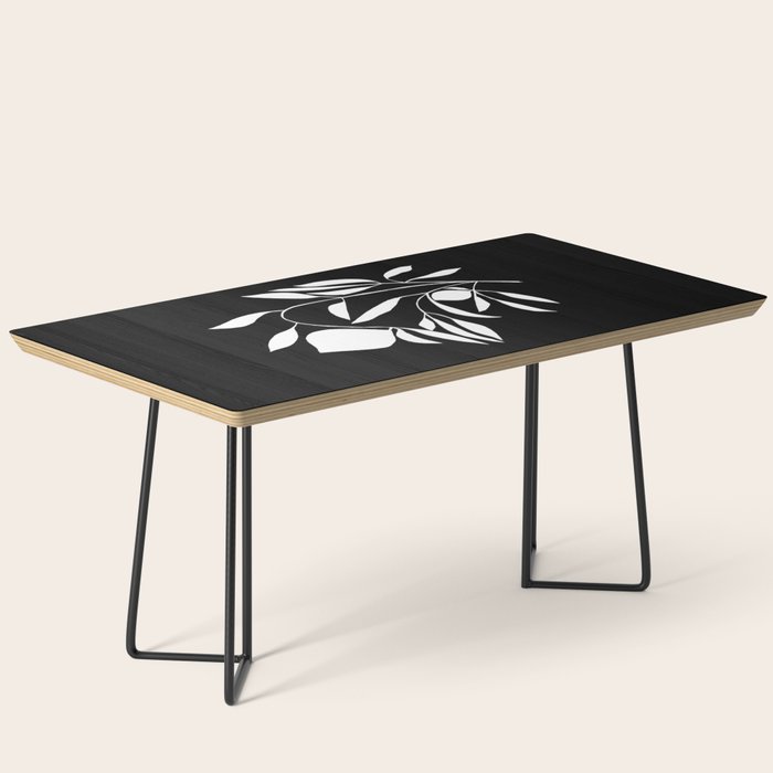 Lemon Tree In Black  Coffee Table Gallery Image 1