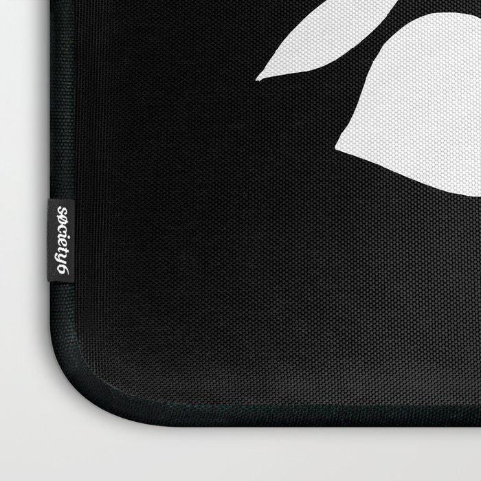 Lemon Tree In Black  Laptop Sleeve Gallery Image 3