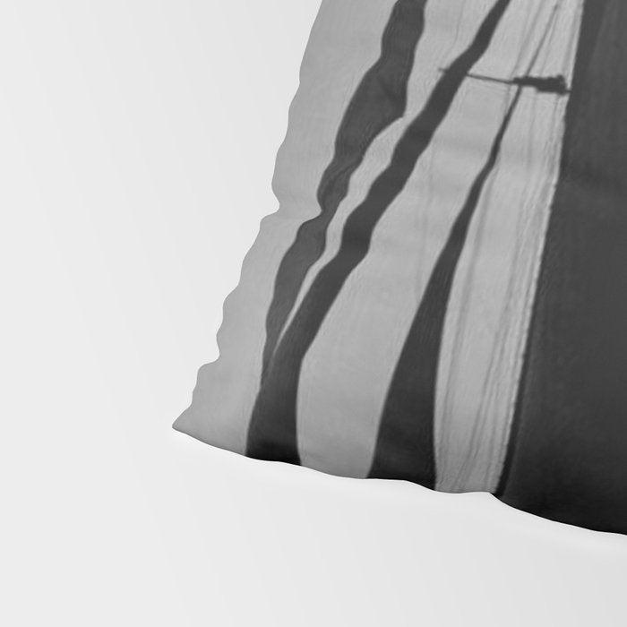 America's Cup Sailing Yacht Races - The Vanitie Newport, Rhode Island black and white photography - photographs Pillow Sham Gallery Image 4