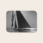 America's Cup Sailing Yacht Races - The Vanitie Newport, Rhode Island black and white photography - photographs Bath Mat Gallery Image 1