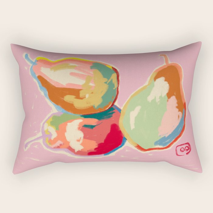 PERFECT PEARS Rectangular Pillow Gallery Image 2