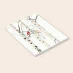 Birch Trees and Cardinal Notebook Gallery Image 2