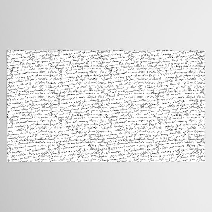 Manuscript Tablecloth Gallery Image 2