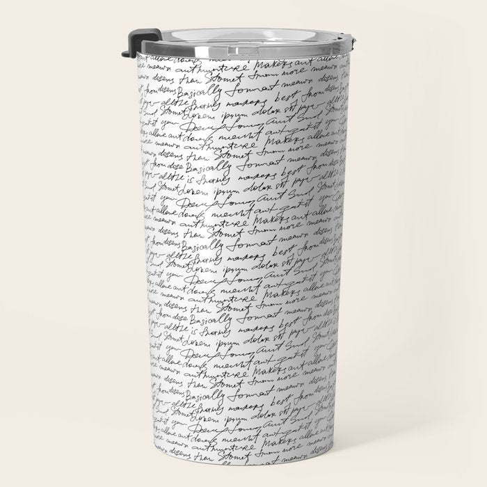 Manuscript Travel Mug Gallery Image 3