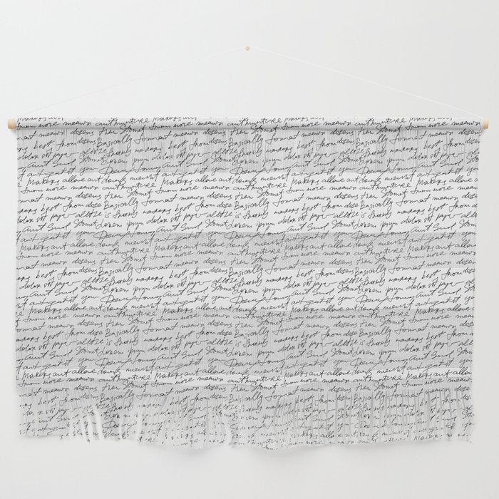 Manuscript Wall Hanging Gallery Image 1
