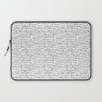 Manuscript Laptop Sleeve Gallery Image 1