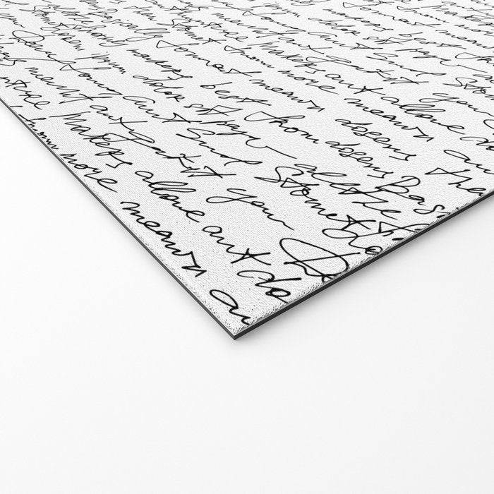 Manuscript Welcome Mat Gallery Image 2