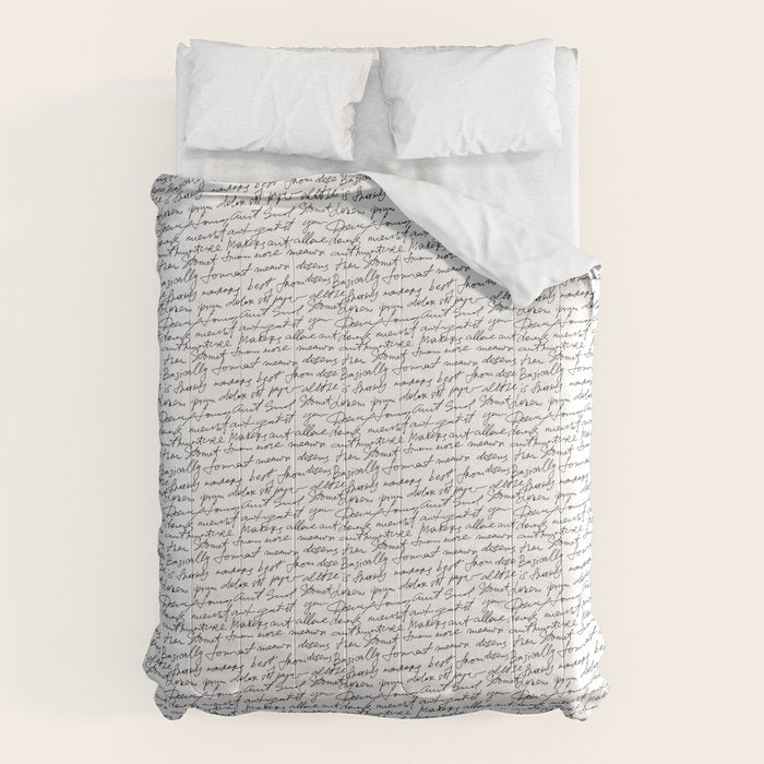 Manuscript Comforter Gallery Image 1
