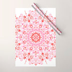 Moroccan Mandala - Valentine Palette Wrapping Paper Gallery Image 1